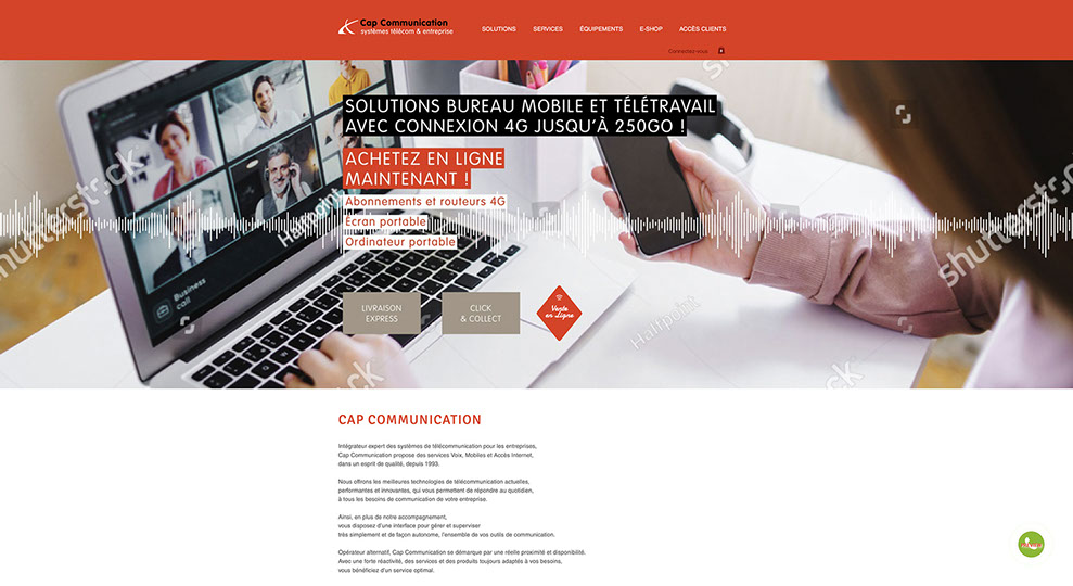 abonnement 4G - téléphone ip - standard téléphonique - mobile